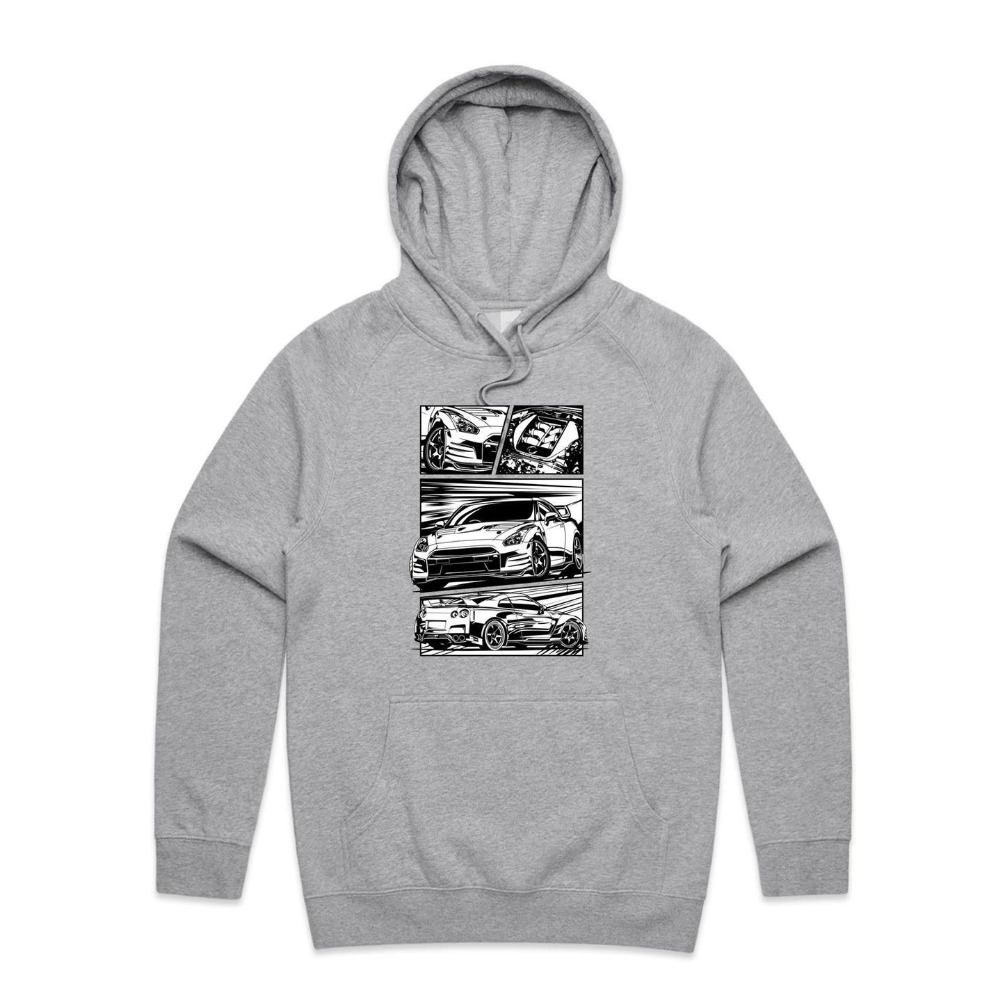 Nissan GT-R R35 Comic Hoodie