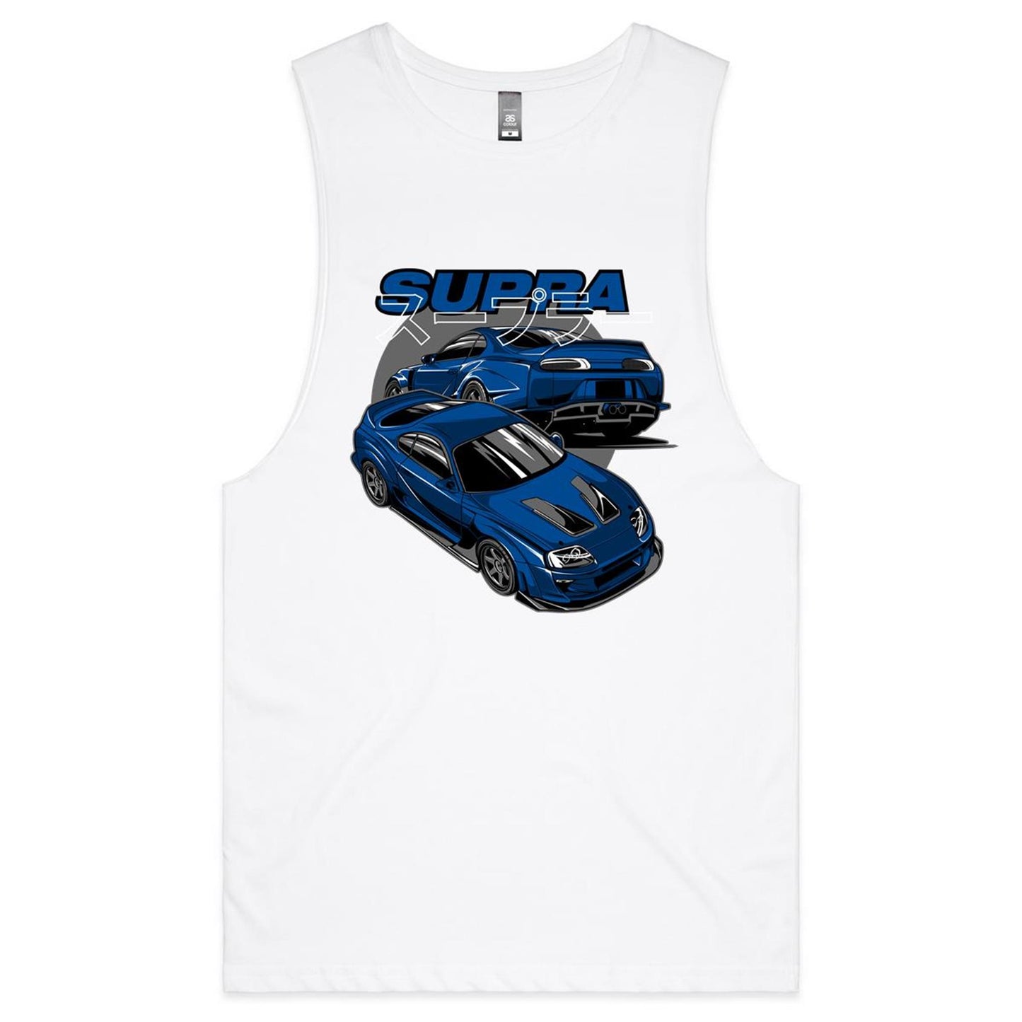 Toyota Supra Varis Blue Tank