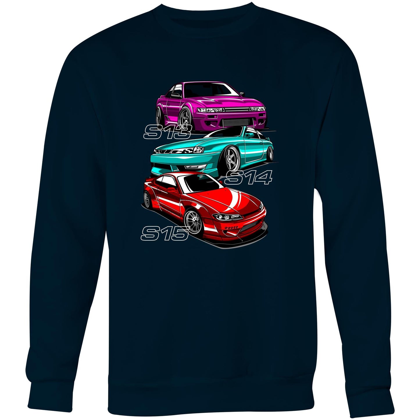 Nissan Silvia Evolution S13 S14 S15 Crewneck