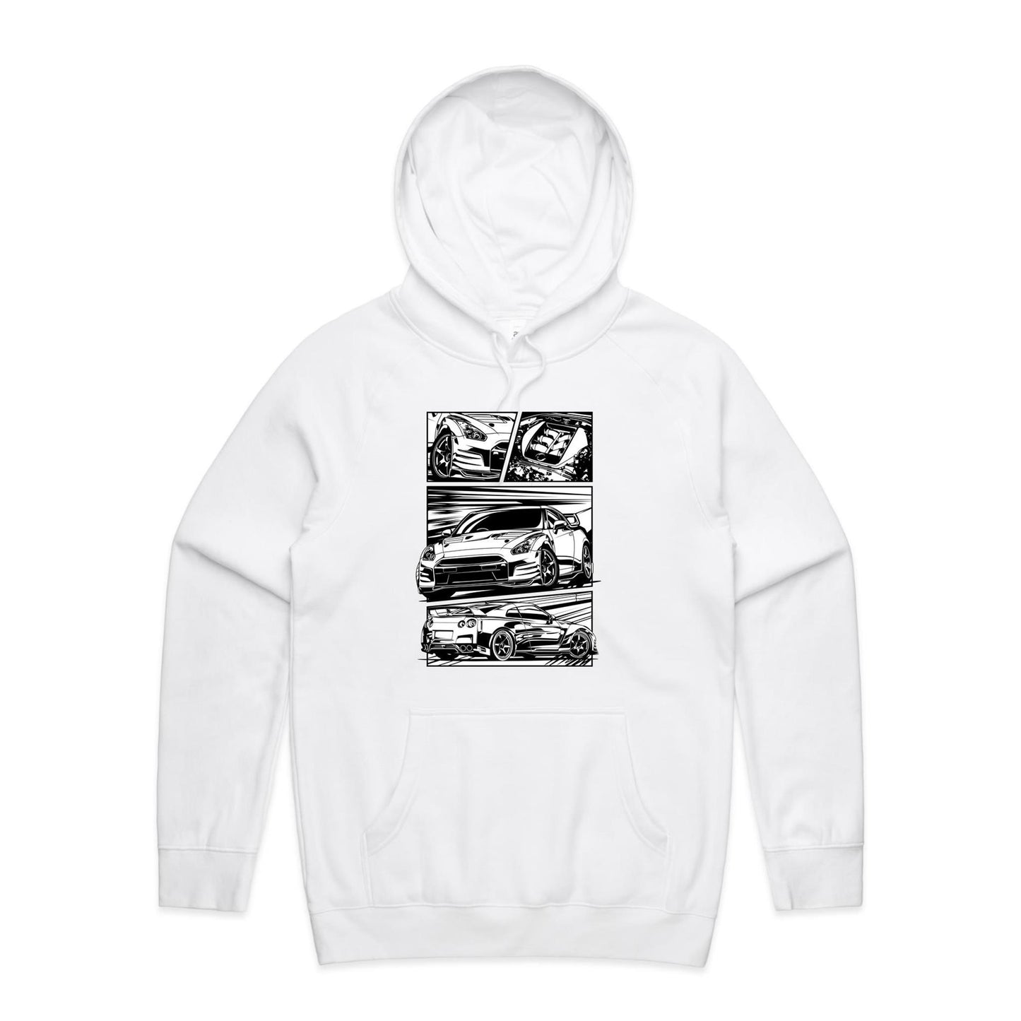 Nissan GT-R R35 Comic Hoodie