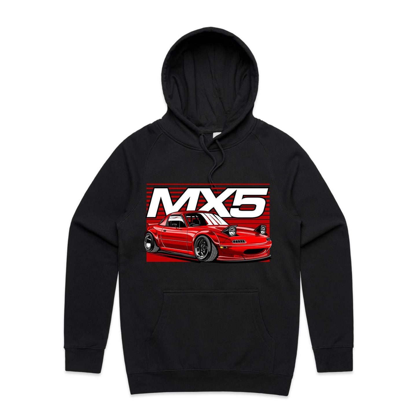 Mazda MX5 Red Hoodie