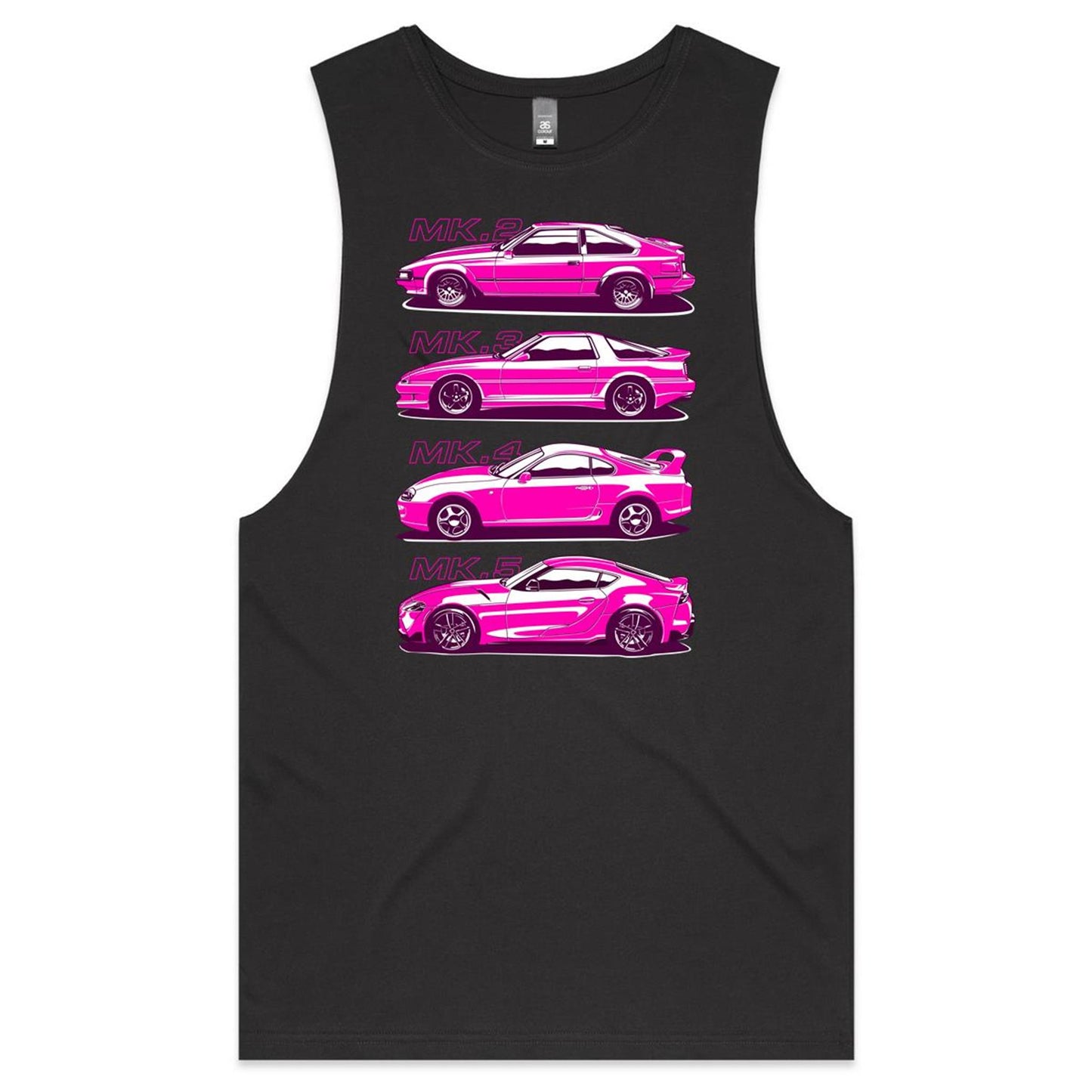 Toyota Supra Evolution Pink Tank