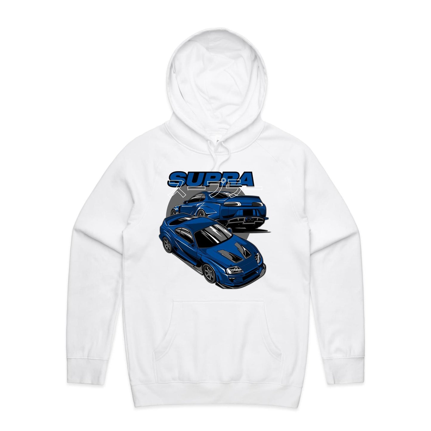 Toyota Supra Varis Blue Hoodie