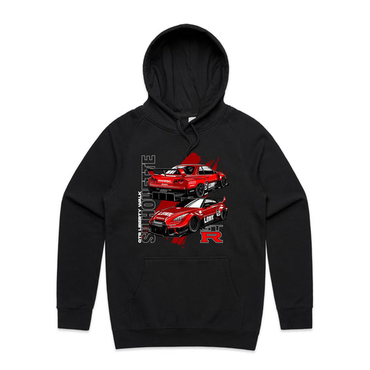 NIssan GT-R R35 Liberty Walk Silhouette Hoodie