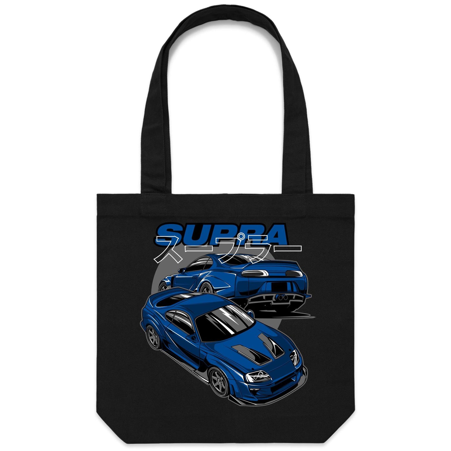 Toyota Supra Varis Blue Tote