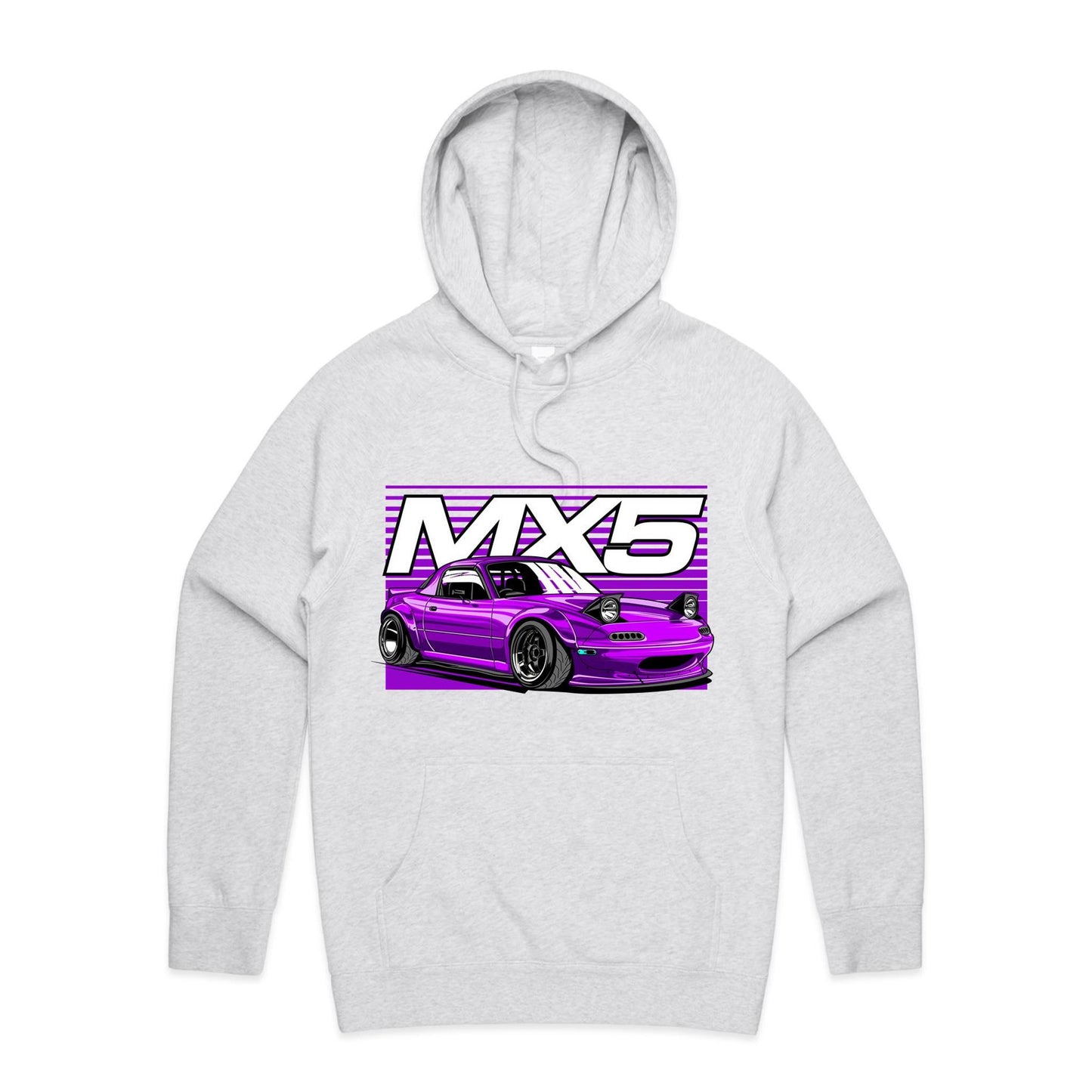 Mazda MX5 Purple Hoodie