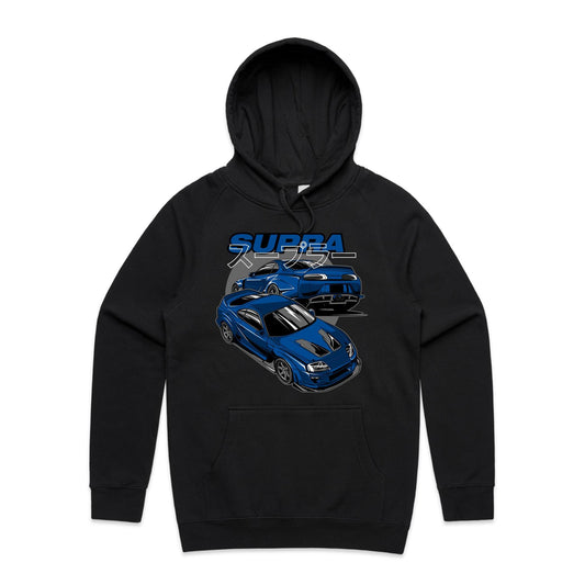 Toyota Supra Varis Blue Hoodie