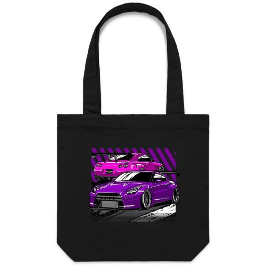 Nissan GT-R R35 Pandem Purple Tote