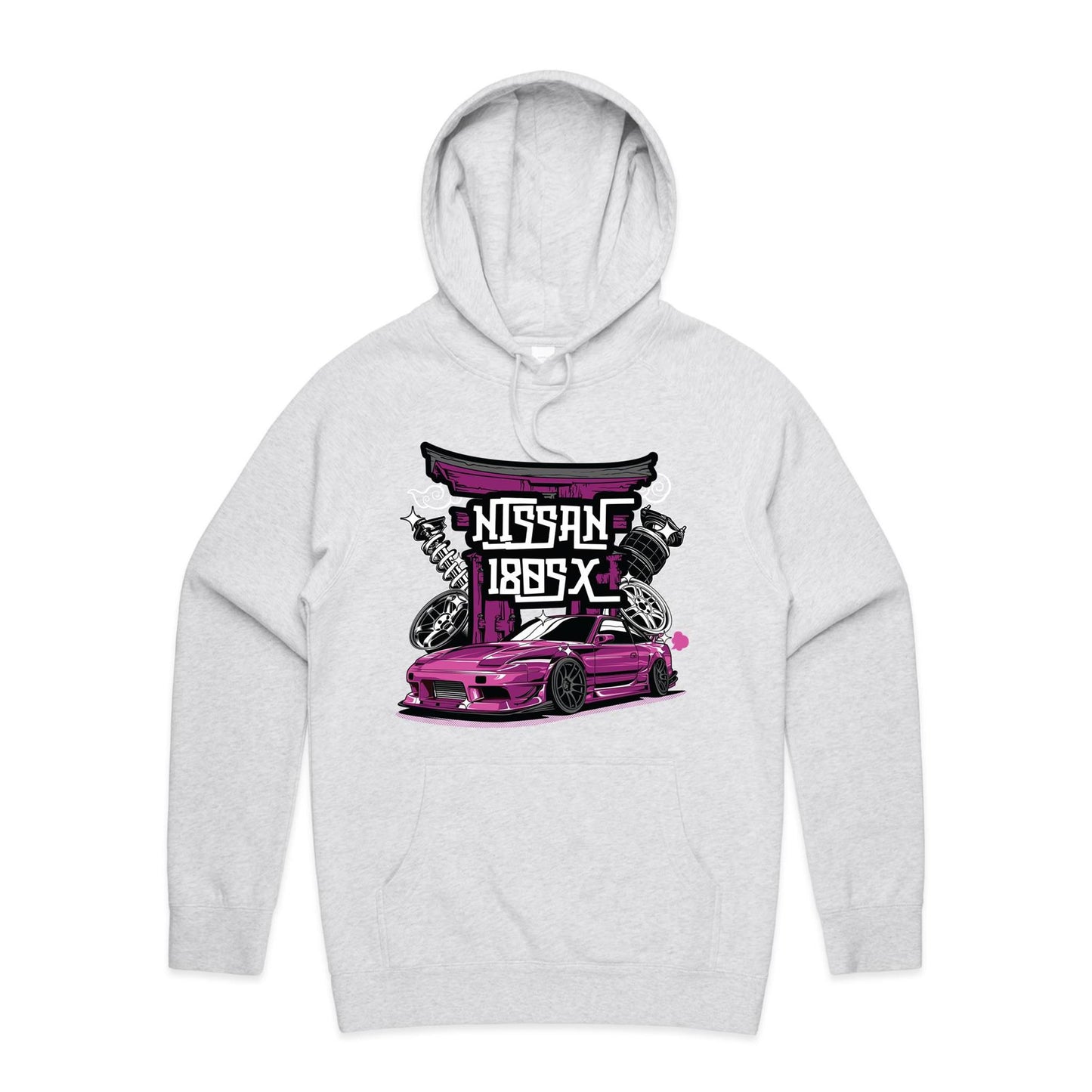 Nissan 180SX Purple Hoodie