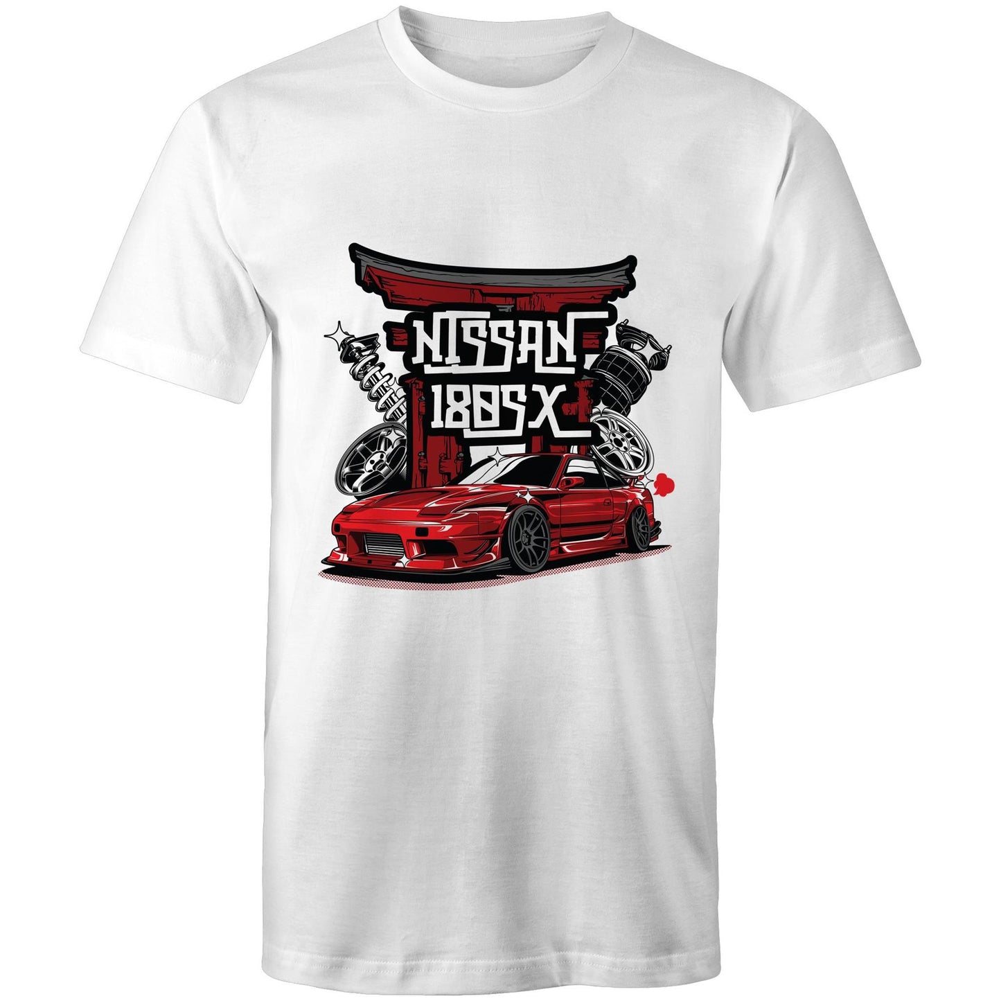 Nissan 180SX Red Tee