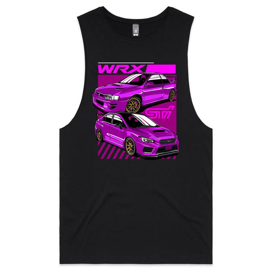 Subaru WRX STI Evolution Purple Tank