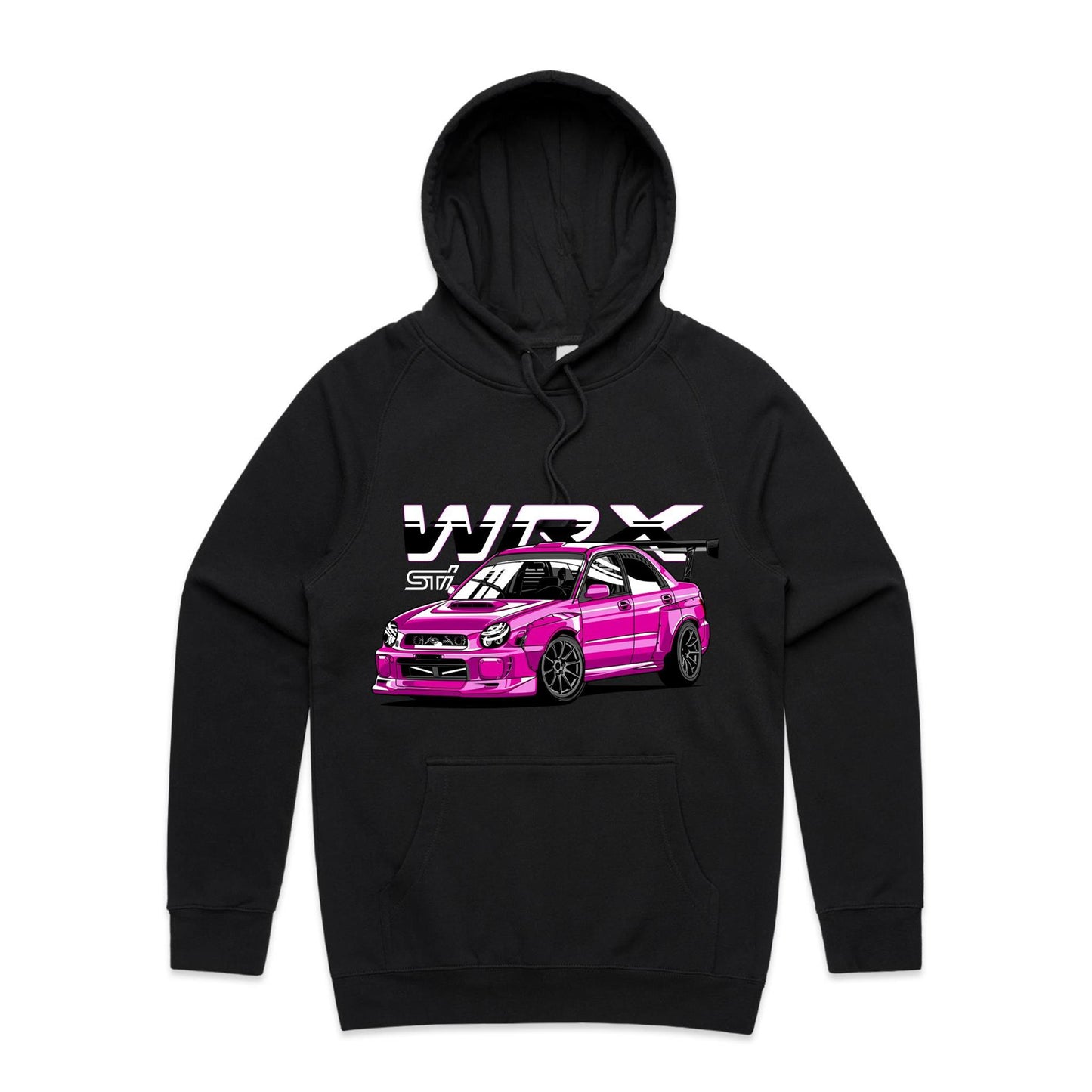 Subaru WRX STI Bugeye Pink Hoodie