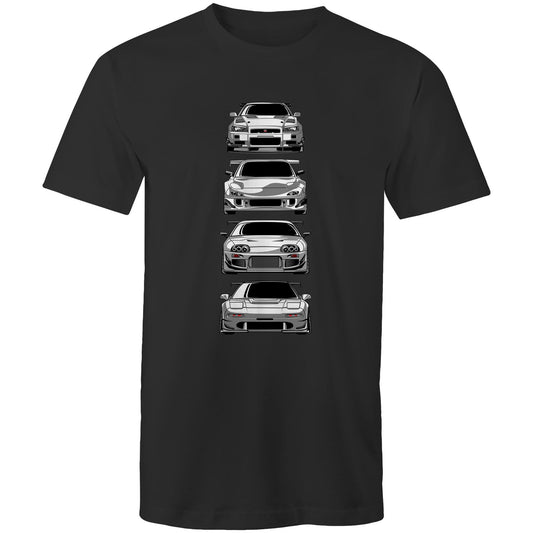 JDM Legends Tee GT-R RX-7 Supra NSX