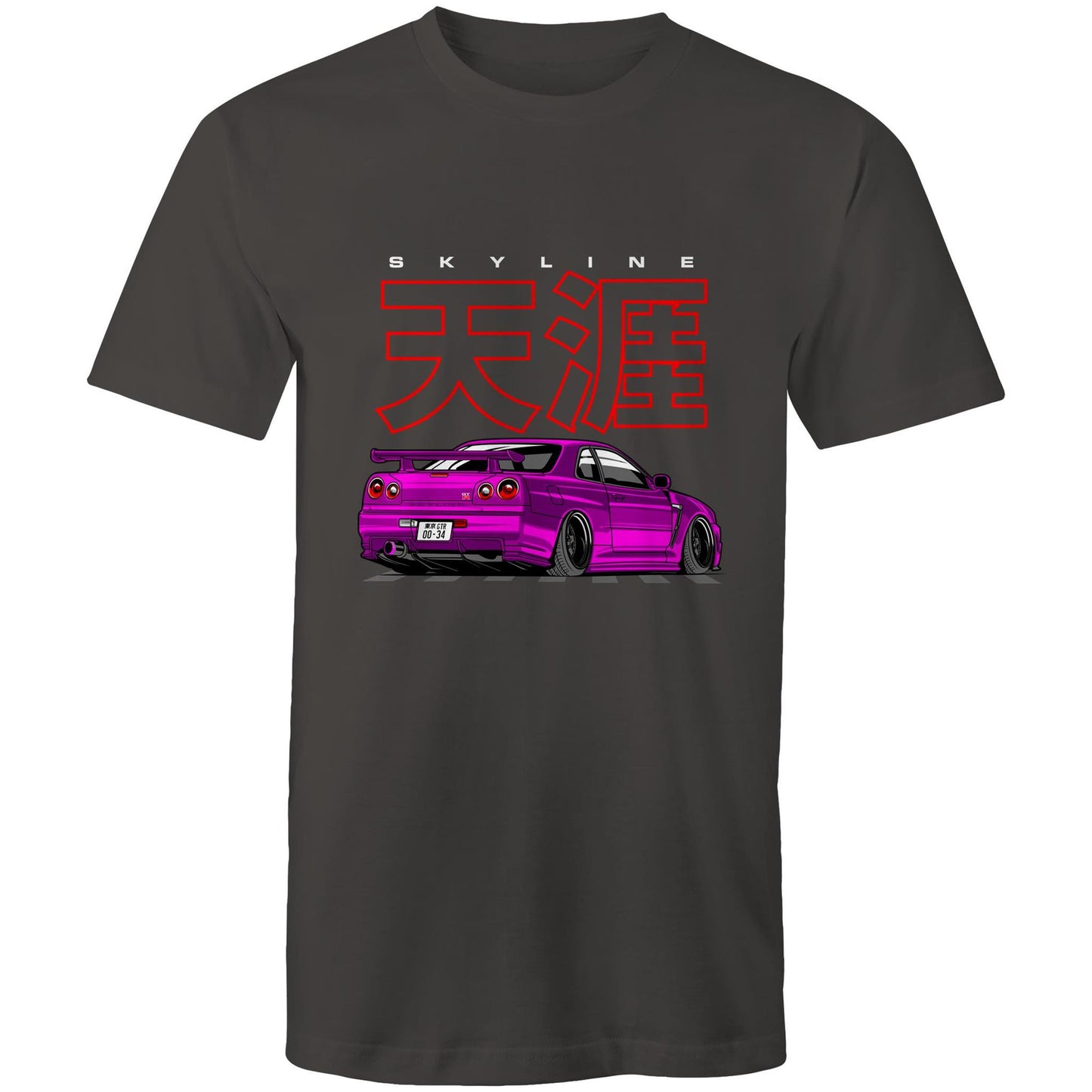 Nissan GT-R R34 Pink Tee