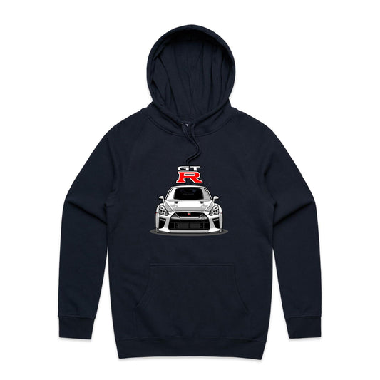 Nissan GT-R R35 Japan Lights Hoodie Front & Back