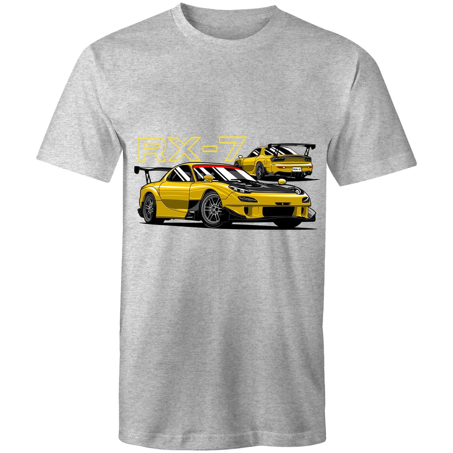 Mazda RX-7 Yellow Tee