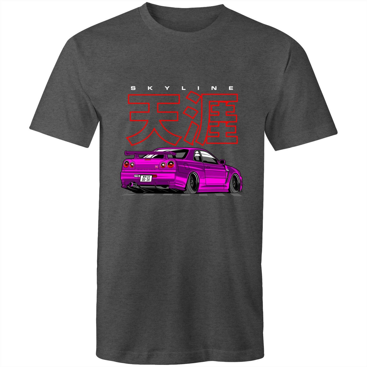 Nissan GT-R R34 Pink Tee