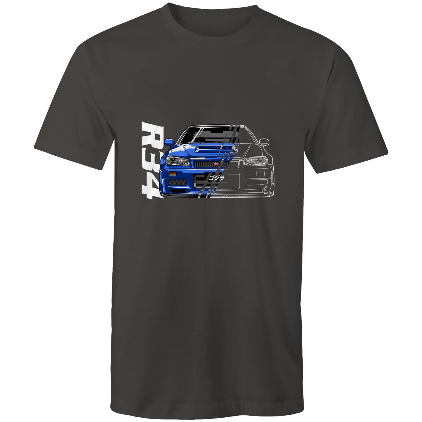 Nissan GT-R R34 Blue Tee