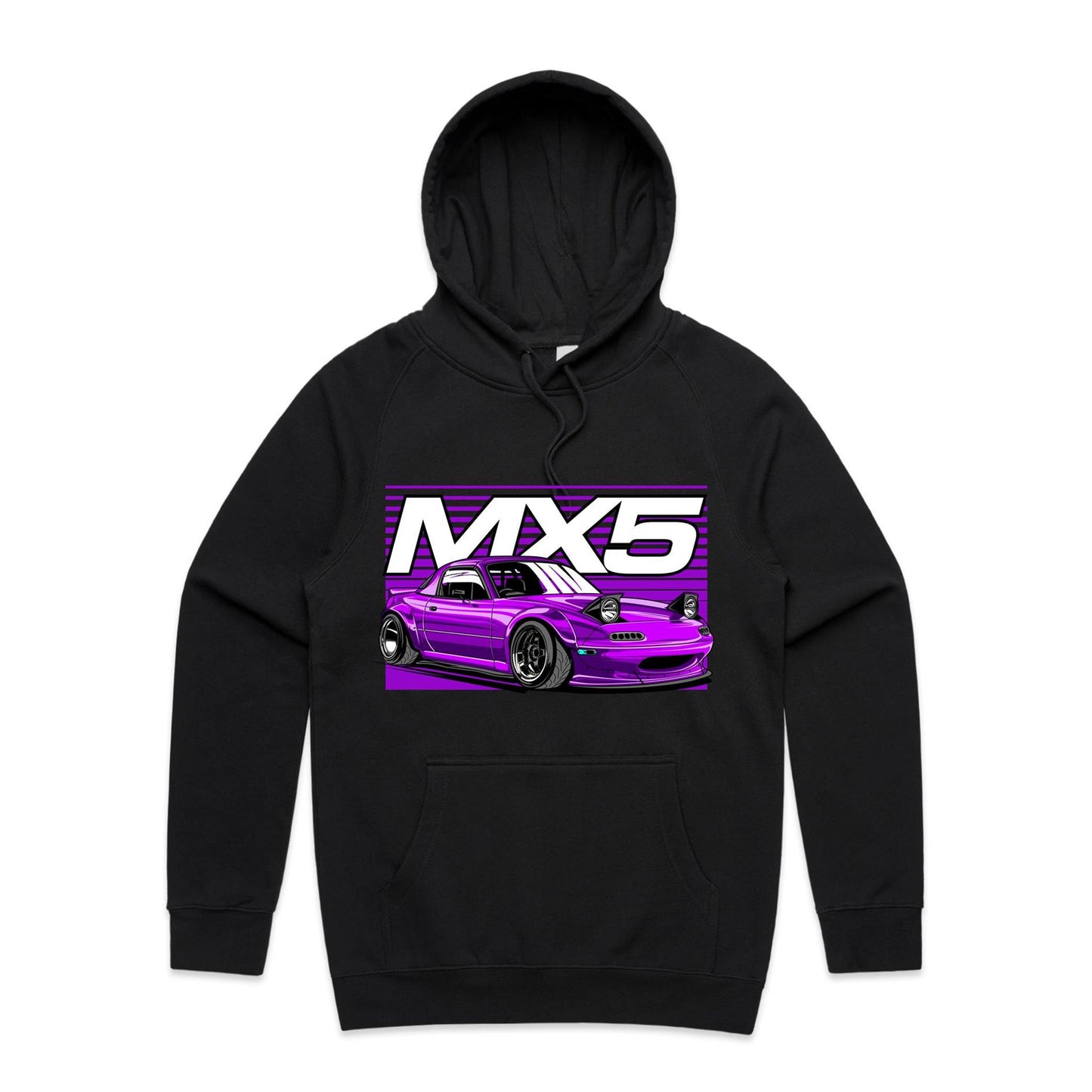 Mazda MX5 Purple Hoodie