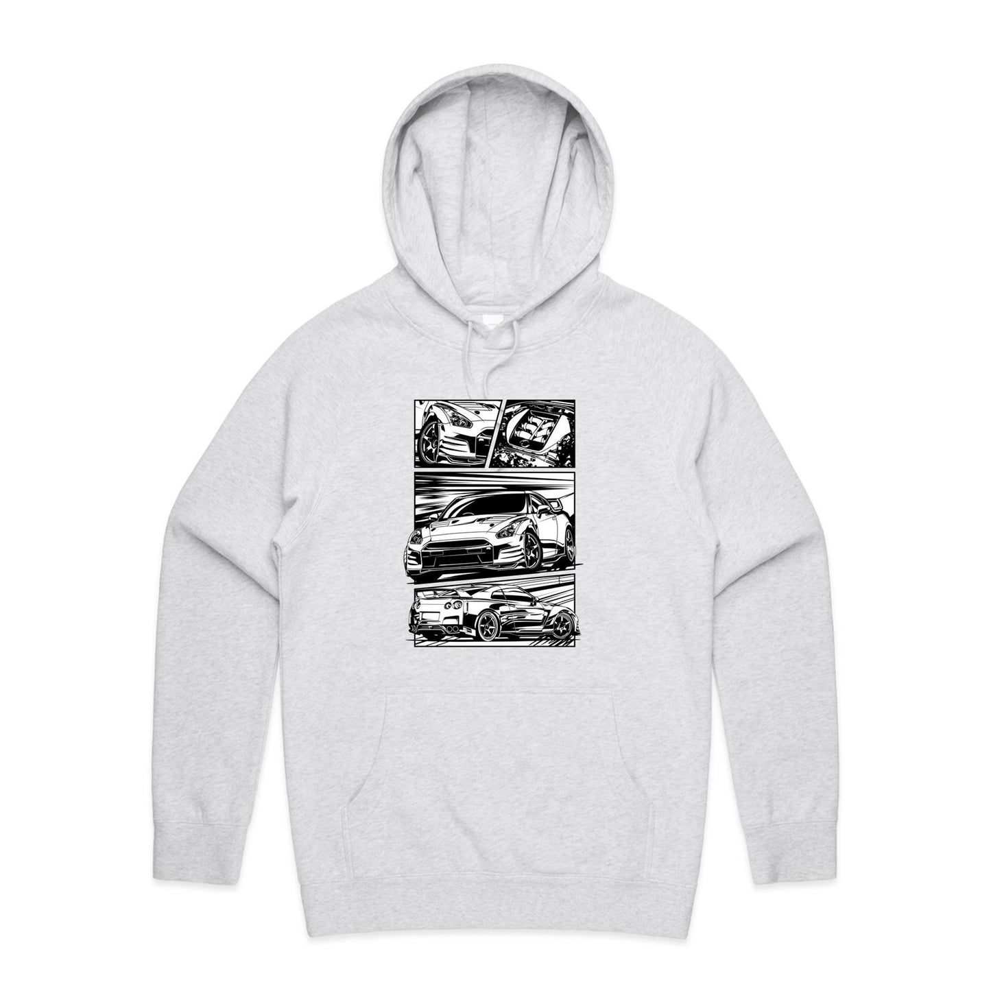 Nissan GT-R R35 Comic Hoodie