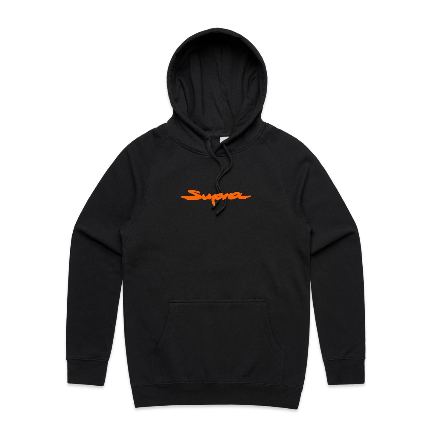 Toyota Supra Evolution Orange Hoodie - Front & Back Graphics