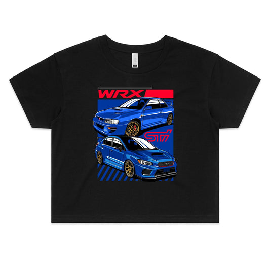 Subaru WRX STI Evolution Crop Top