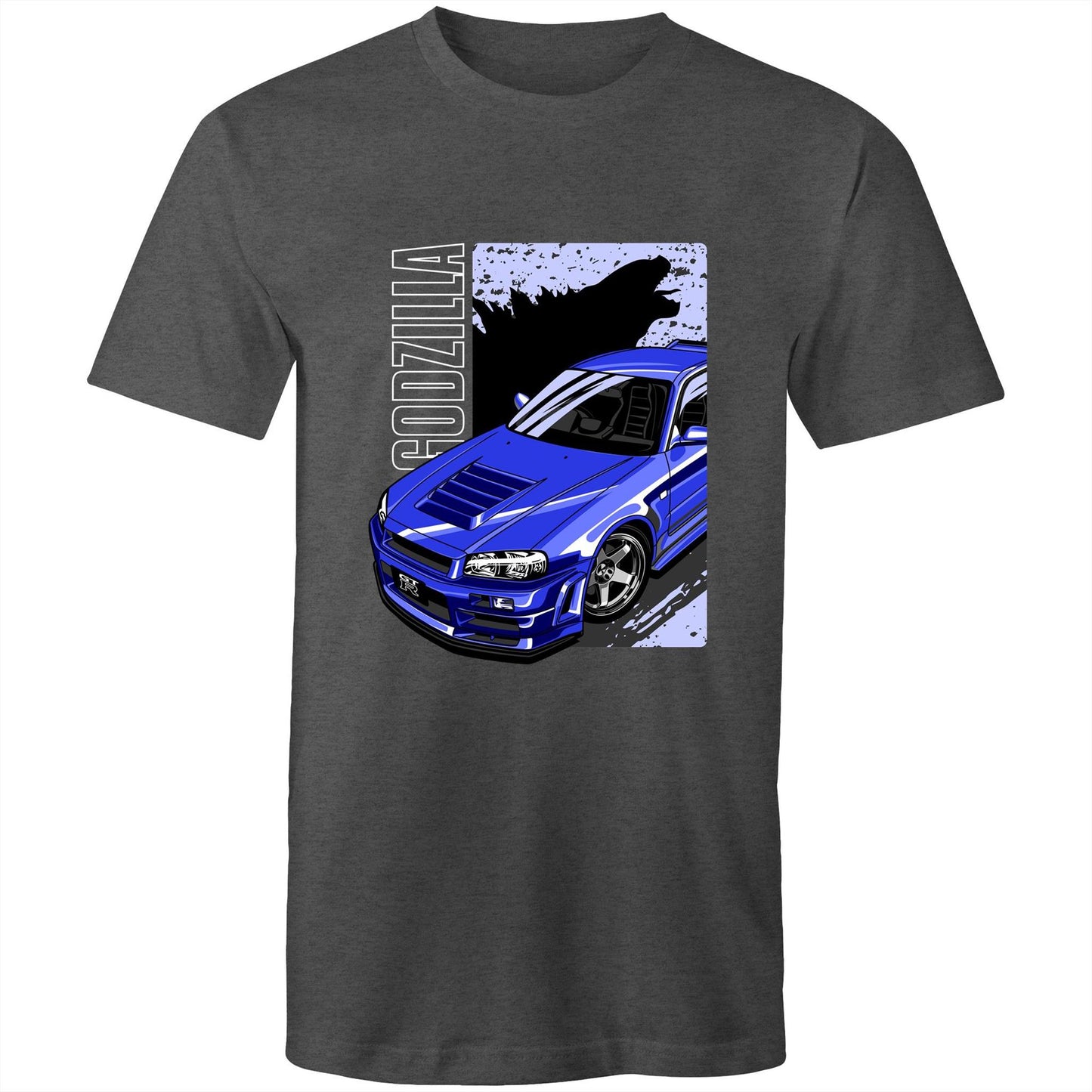 Nissan GT-R R34 Nismo Godzilla Blue Tee