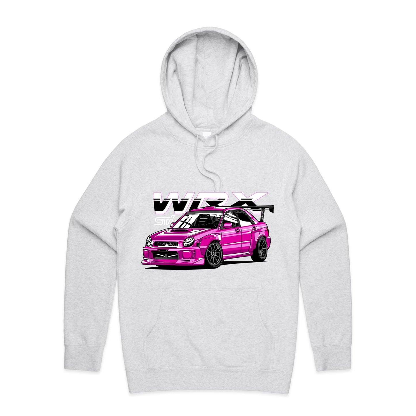 Subaru WRX STI Bugeye Pink Hoodie