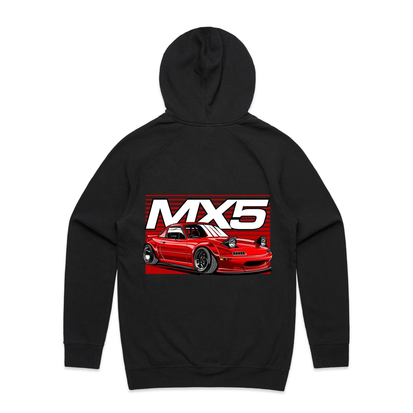 Mazda MX5 Red Hoodie