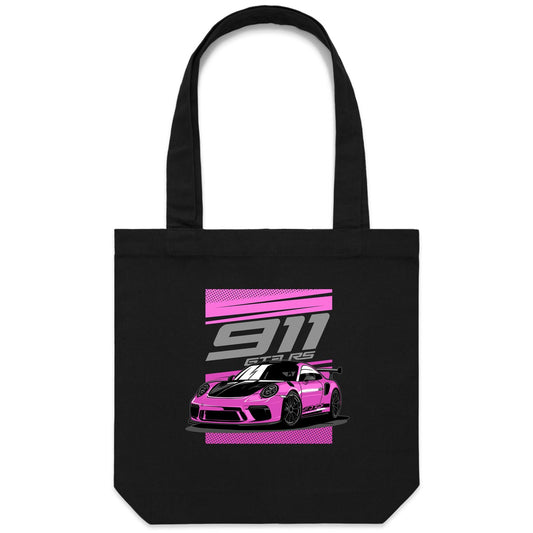 Porshe 911 GT3 RS Pink Tote