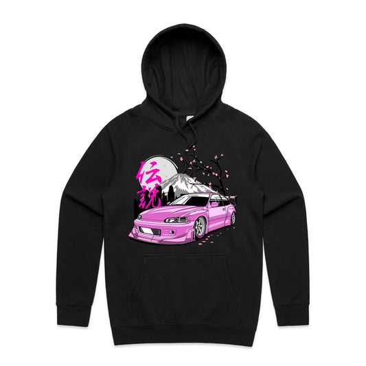 Honda Civic EG6 Pink Pandem Hoodie