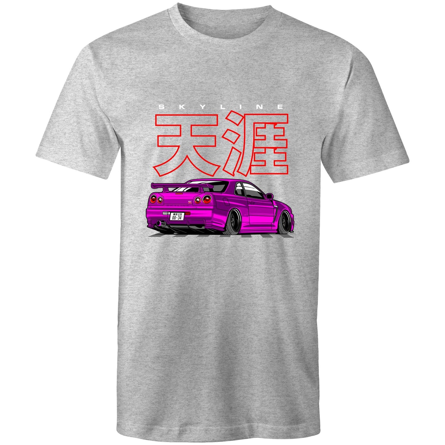 Nissan GT-R R34 Pink Tee