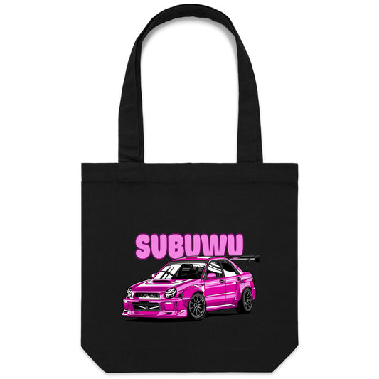 Subaru Subuwu WRX STI Bugeye Tote Bag