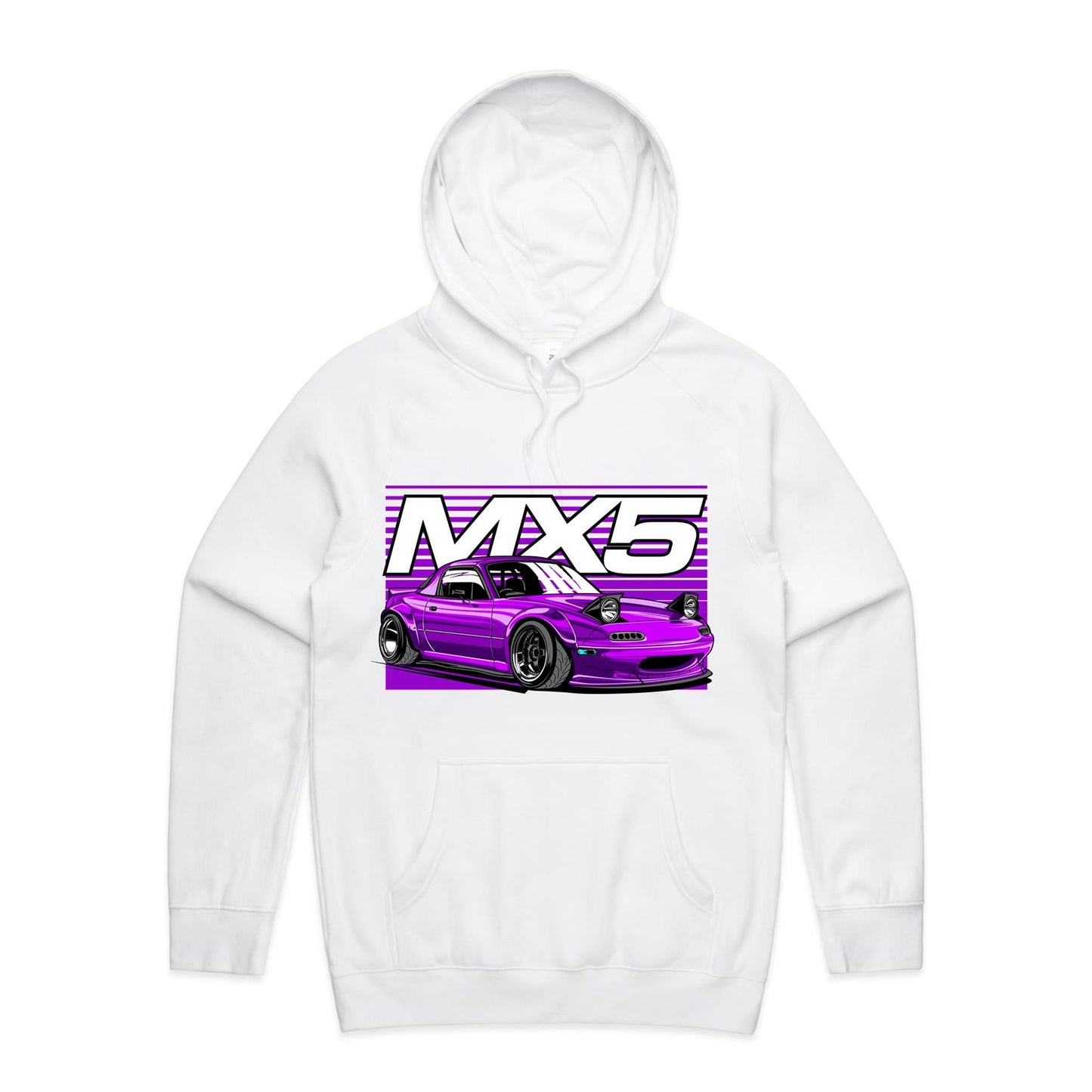 Mazda MX5 Purple Hoodie