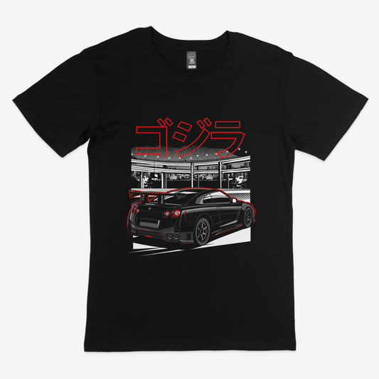 Nissan GT-R R35 Black Tee