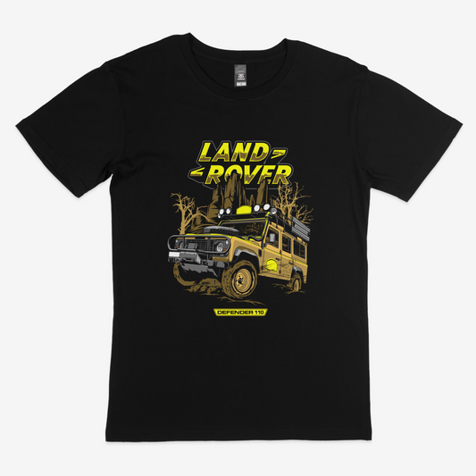 Landrover Defender 110 Camel Tee