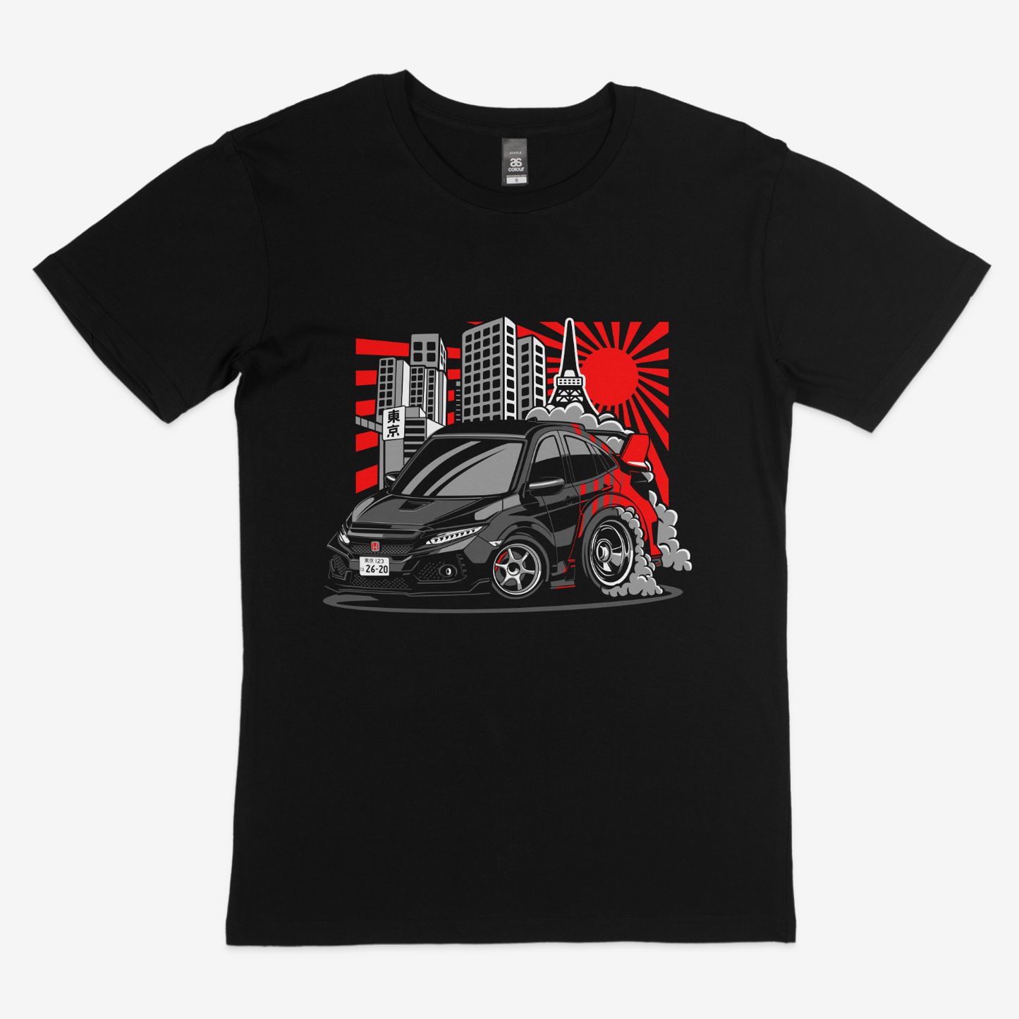 Honda Civic Chibi Tee