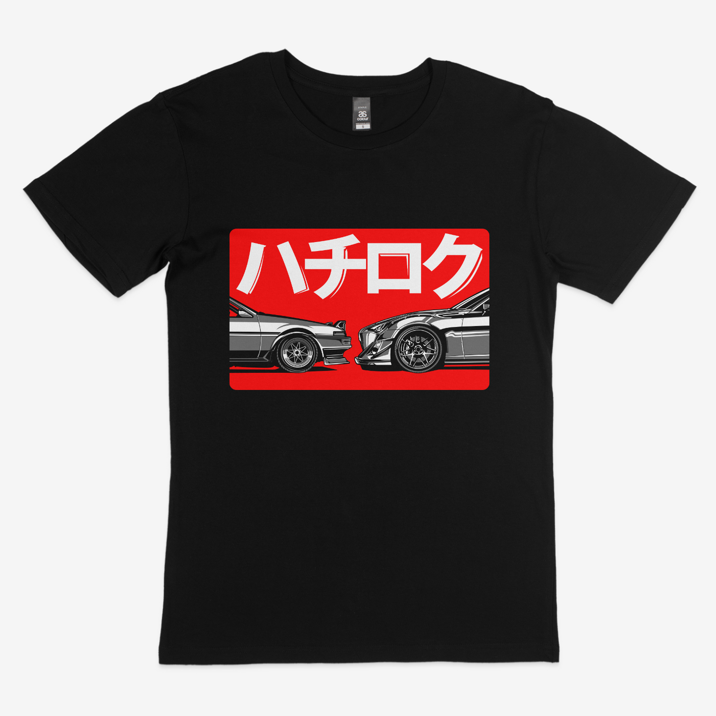 AE86 VS GT86 Red Tee