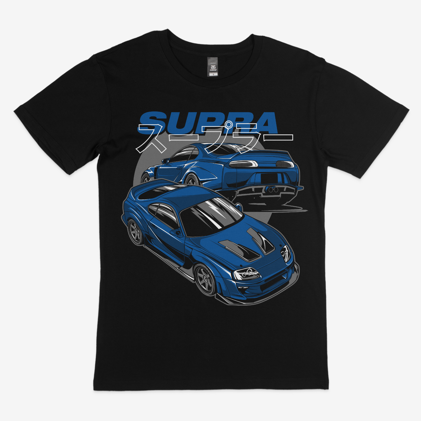 Toyota Supra Varis Blue Tee