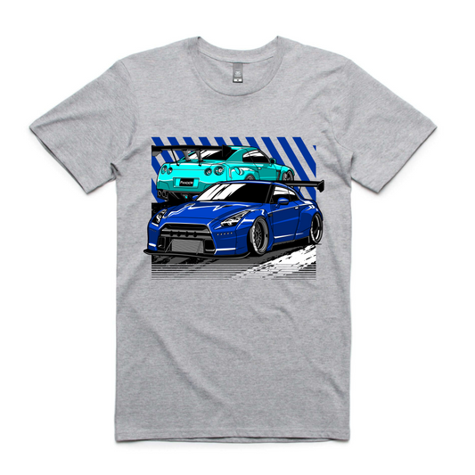 Nissan GT-R R35 Pandem Blue Tee