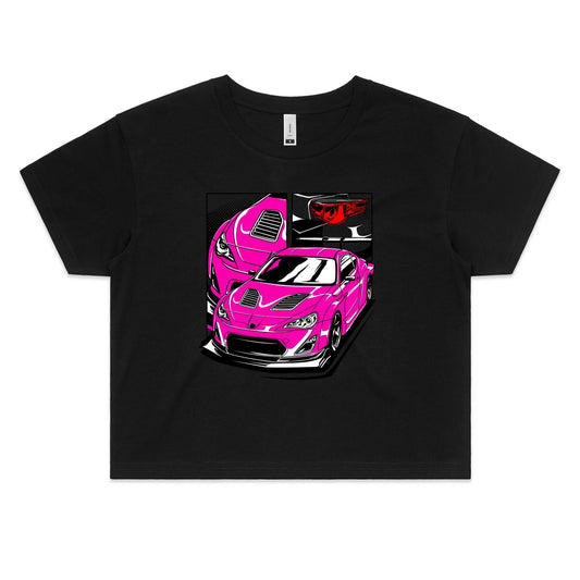 Toyota GT-86 Pink Crop Top