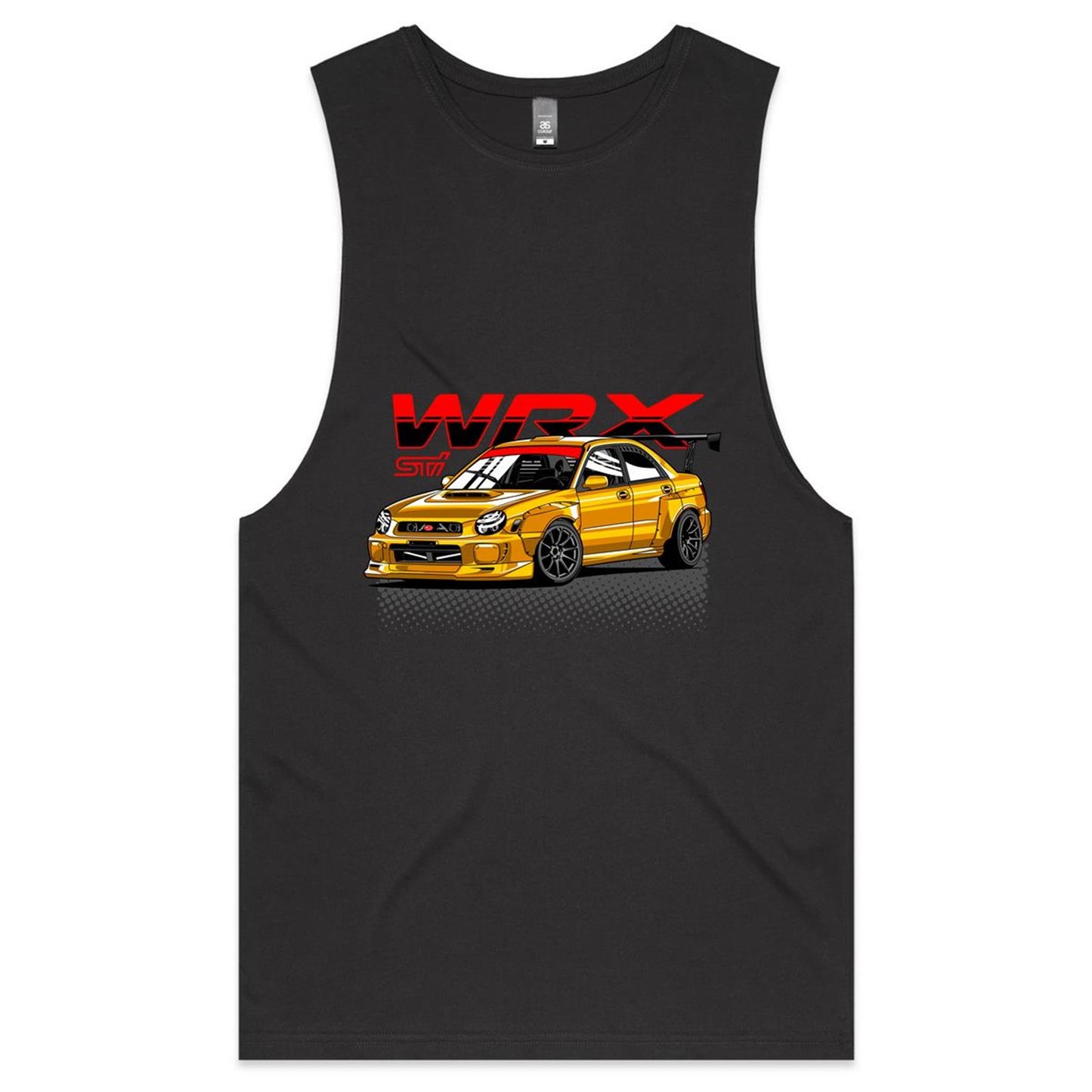 Subaru WRX STI Bugeye Yellow Tank