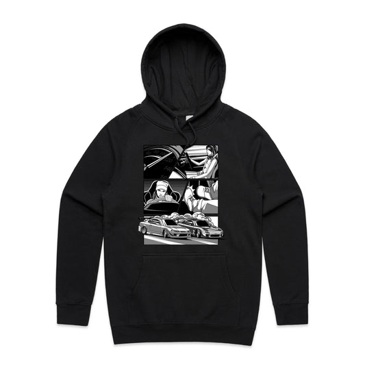 JDM Comic Drift Hoodie RX-7 S15