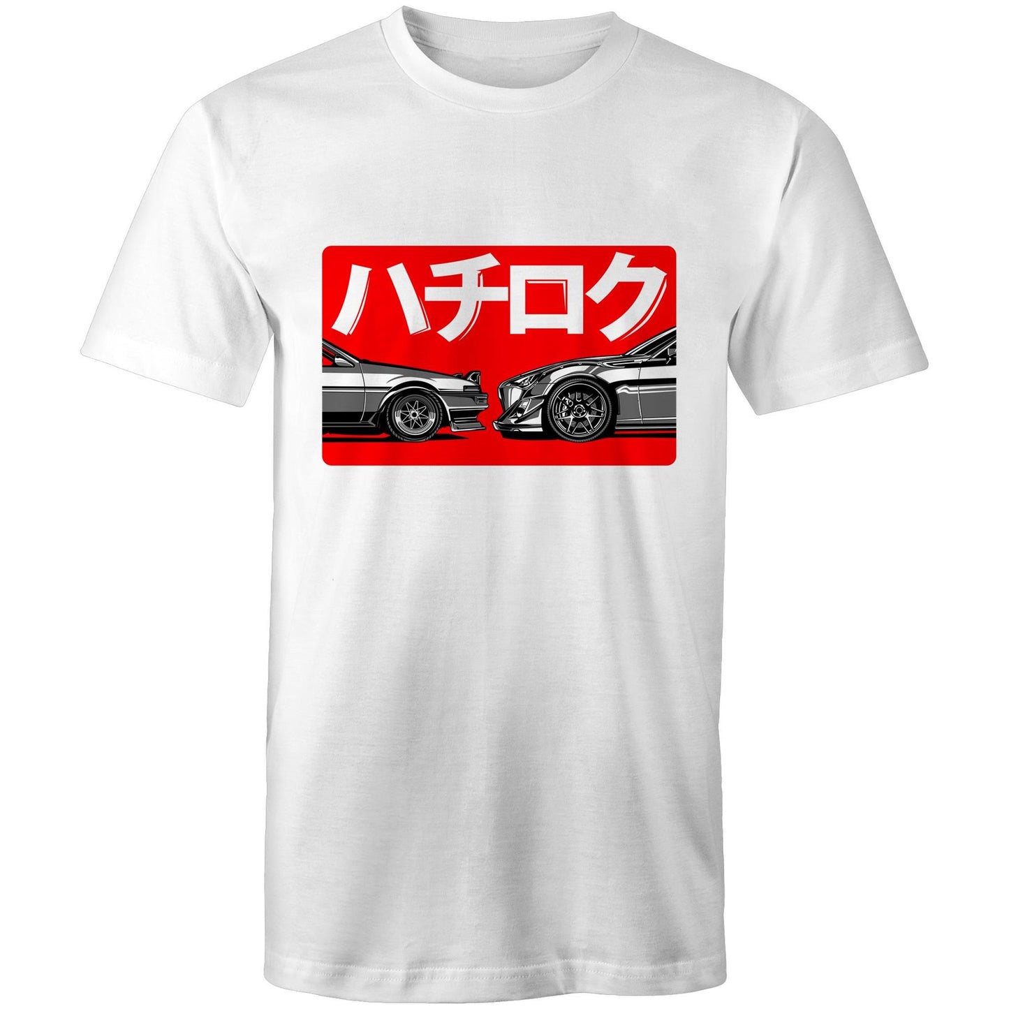 AE86 VS GT86 Red Tee