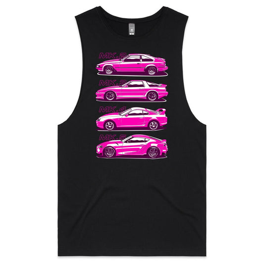 Toyota Supra Evolution Pink Tank