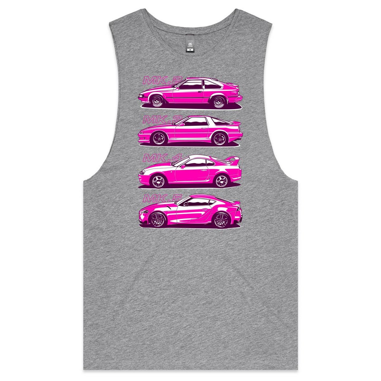 Toyota Supra Evolution Pink Tank