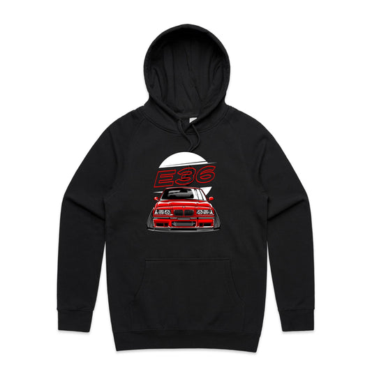 BMW E36 Red Hoodie