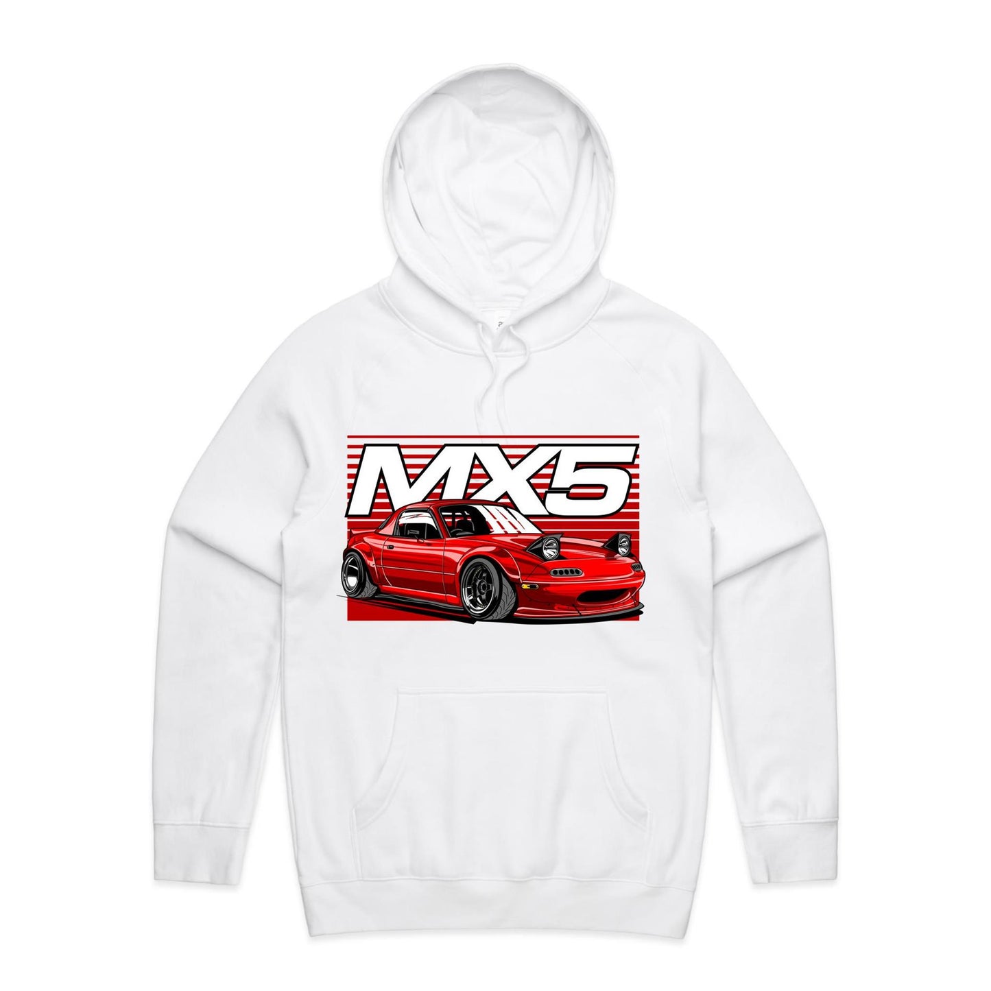 Mazda MX5 Red Hoodie