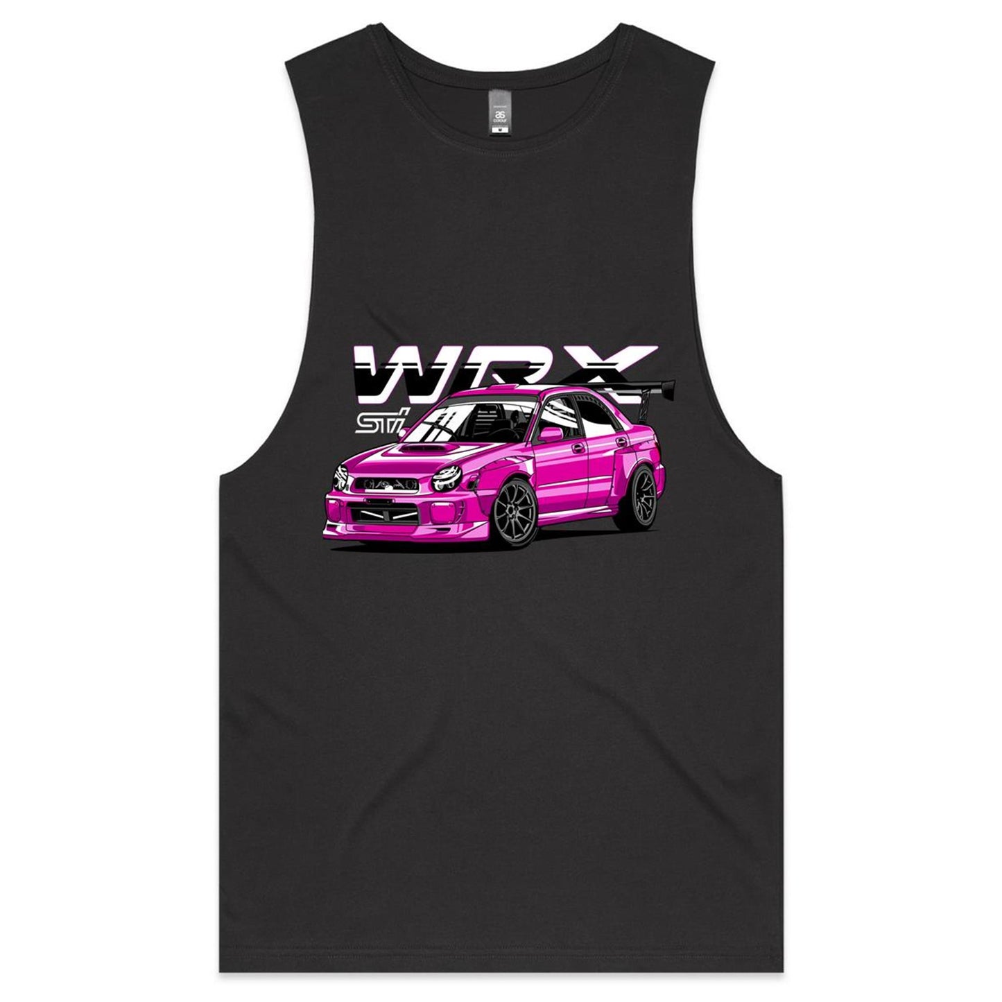 Subaru WRX STI Bugeye Pink Tank