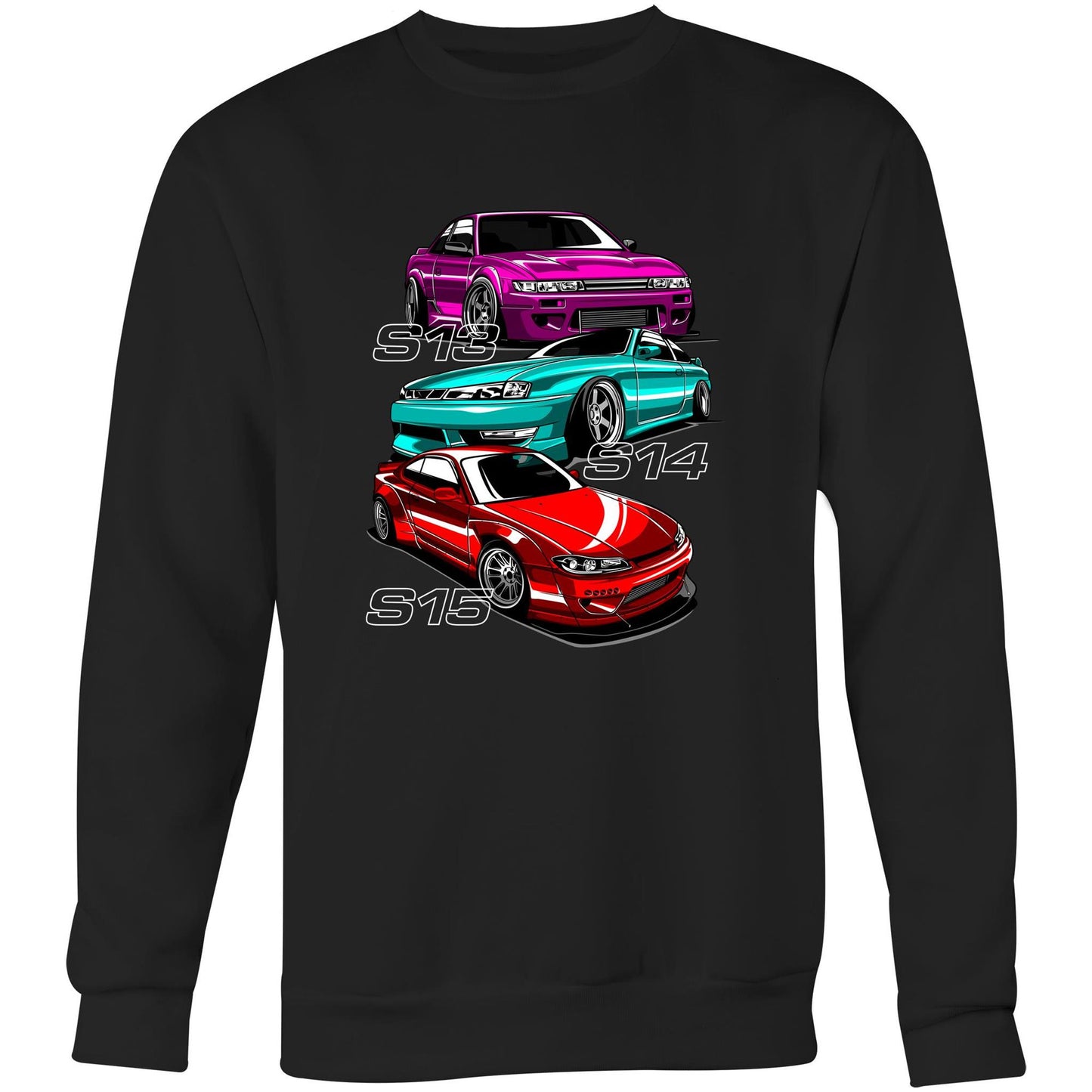 Nissan Silvia Evolution S13 S14 S15 Crewneck